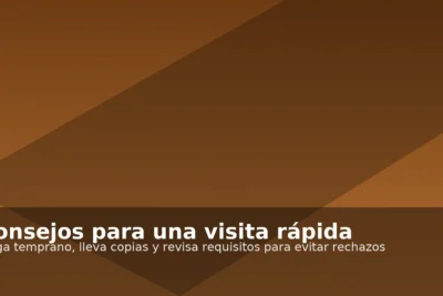Consejos para evitar esperas