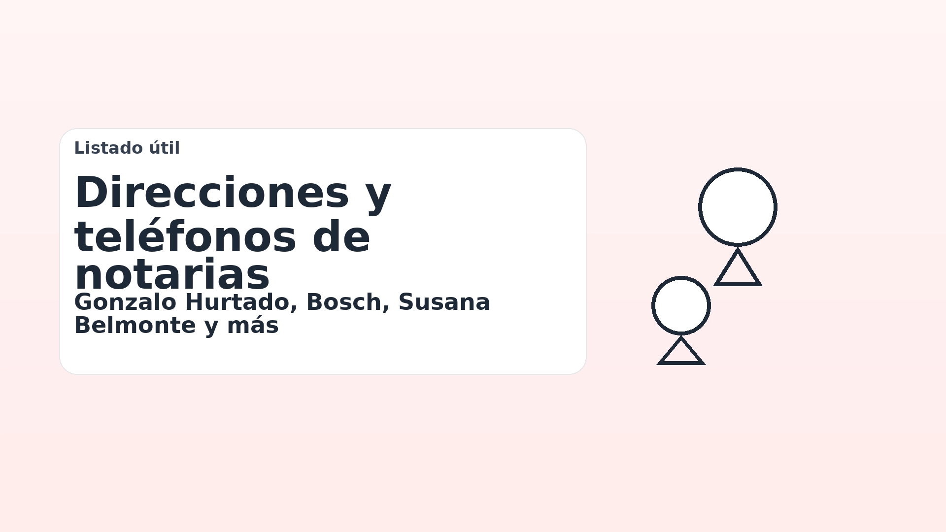 Direcciones y teléfonos de notarías con atención en Las Condes: Gonzalo Hurtado, Bosch, Susana Belmonte y otras.