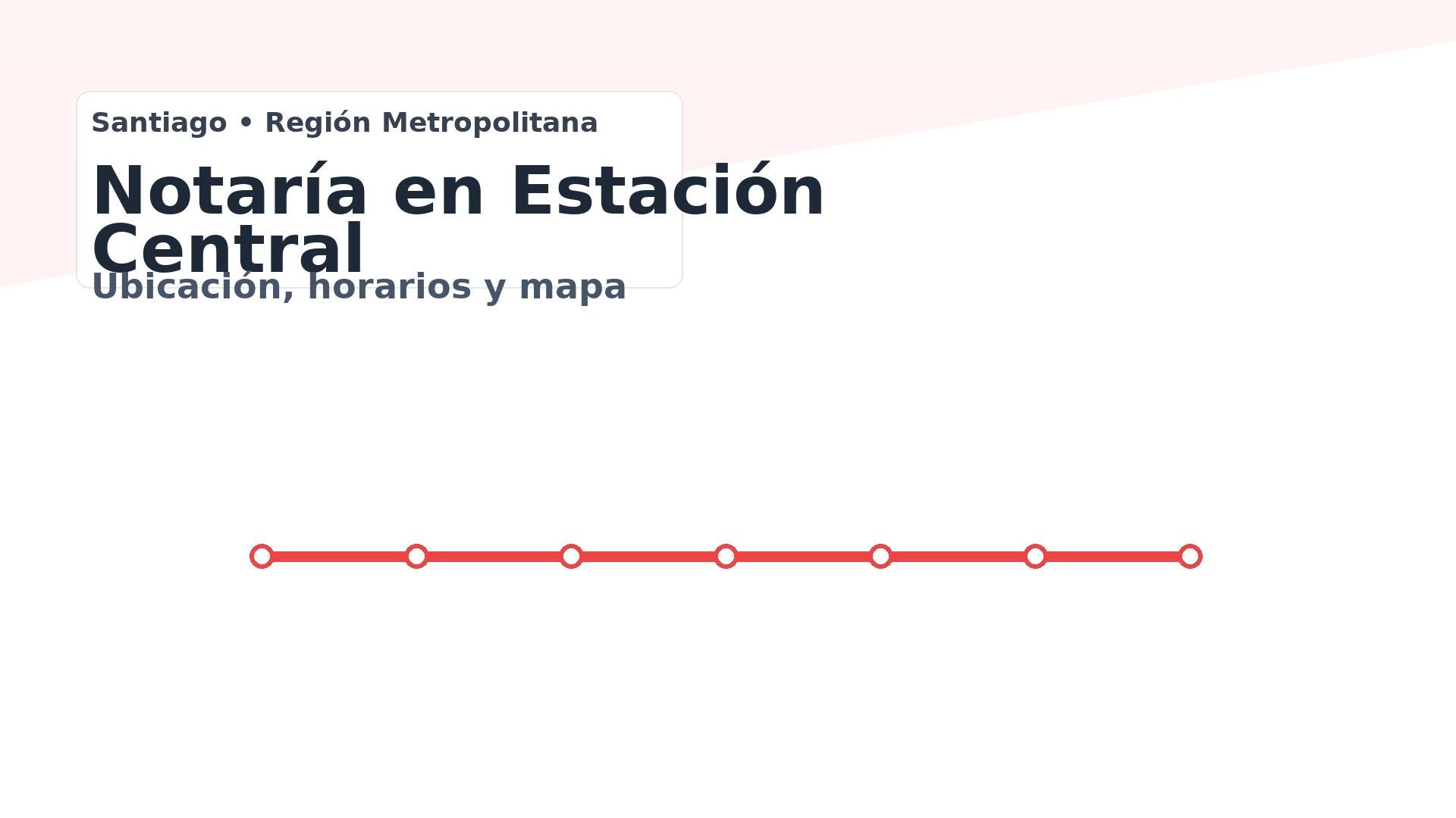 Imagen clara y diferente para artículo: Notaría en Santiago Centro — horarios, dirección y cómo llegar (Chile).