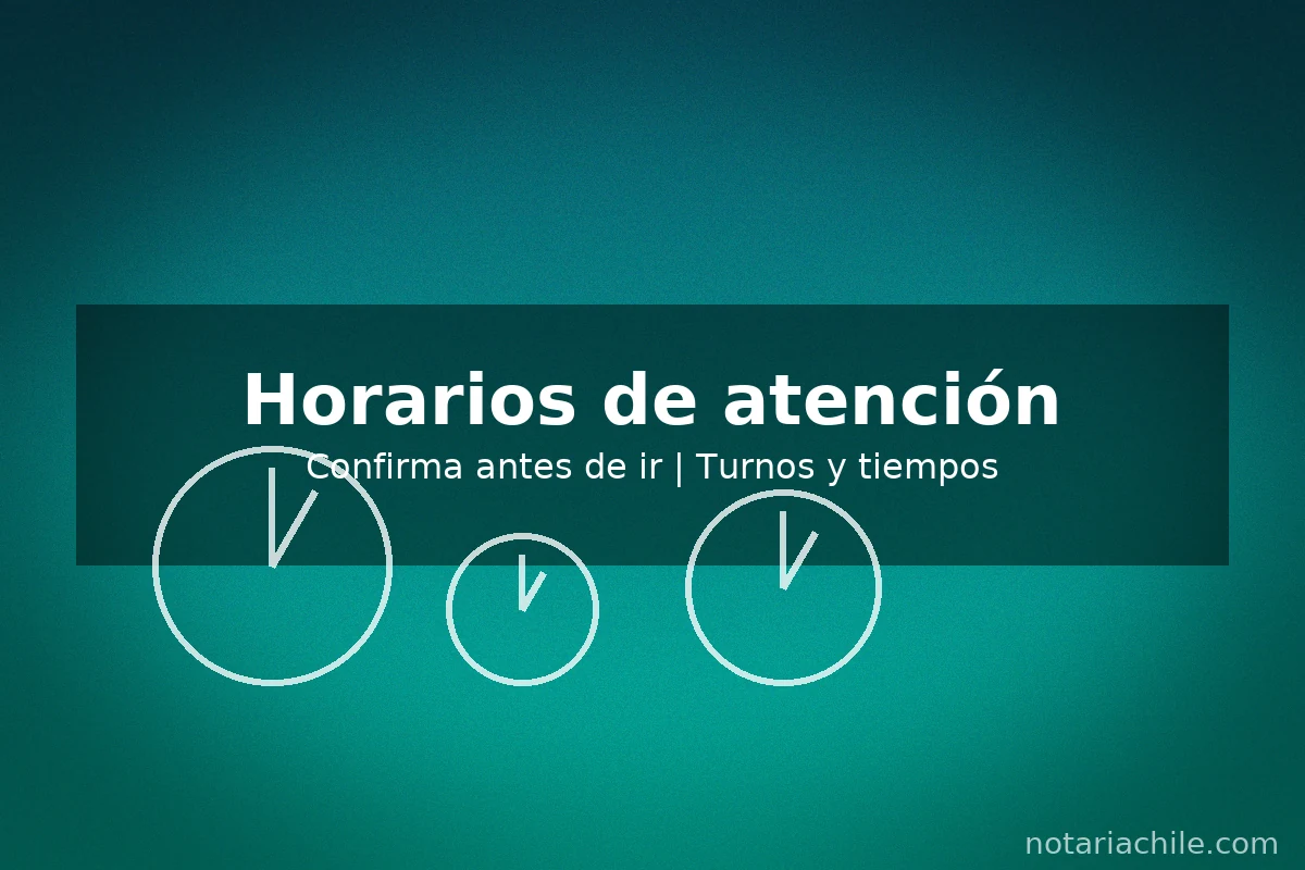 Horarios de atención de la Notaría Kriman en San Antonio: confirma turnos y tiempos antes de ir
