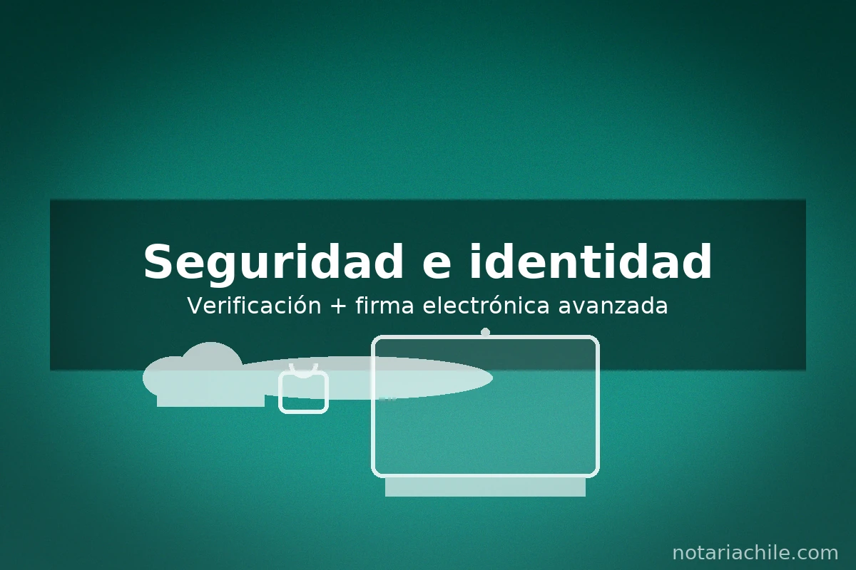 Seguridad en notaría virtual: verificación de identidad y firma electrónica avanzada