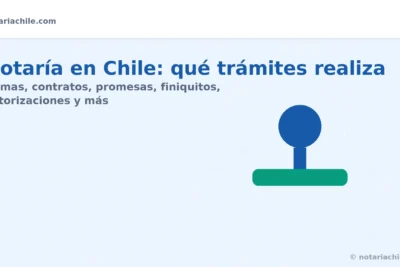 Notaría en Chile: qué trámites realiza y por qué se necesitan