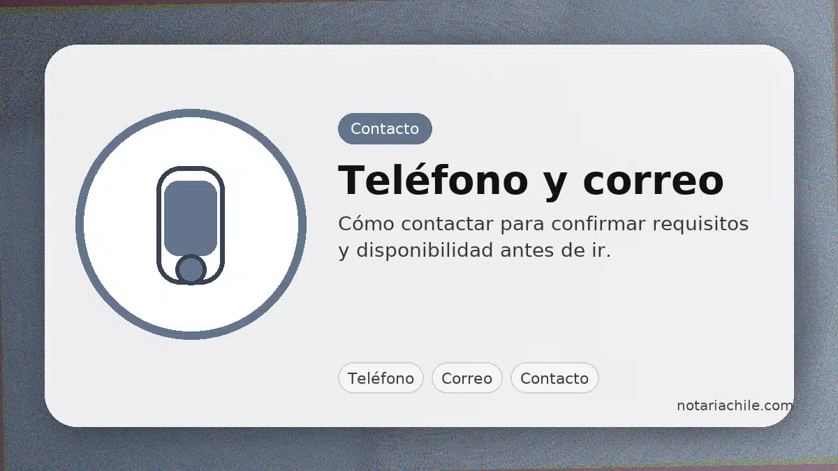 Teléfono y correo de Notaría Humberto Quezada: contacto para confirmar requisitos