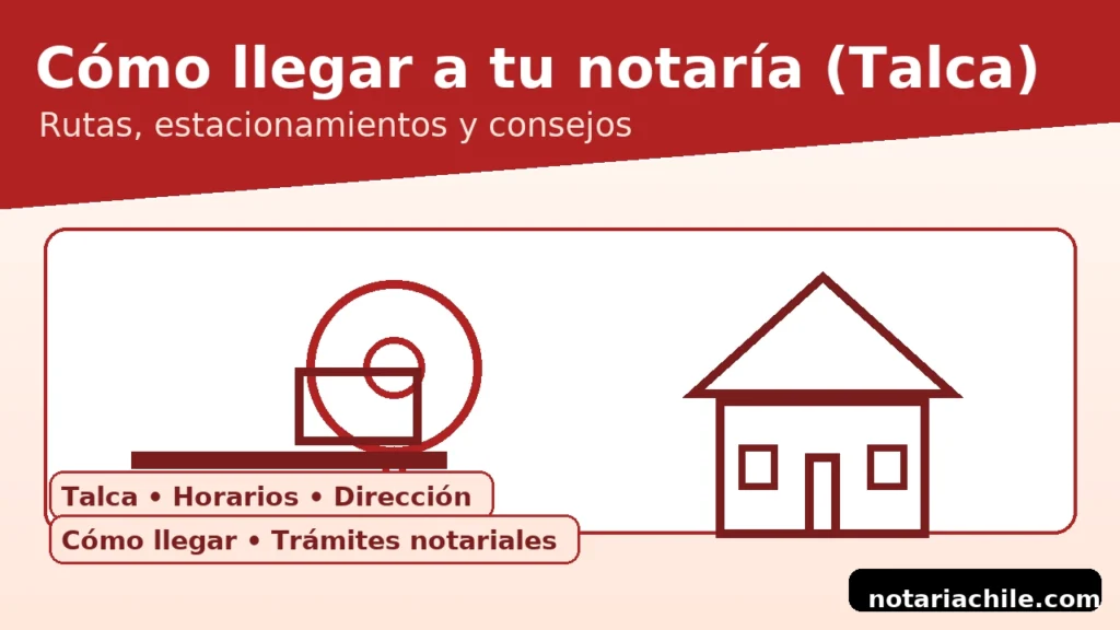 Cómo llegar a tu notaría en Talca: rutas y recomendaciones – notariachile.com