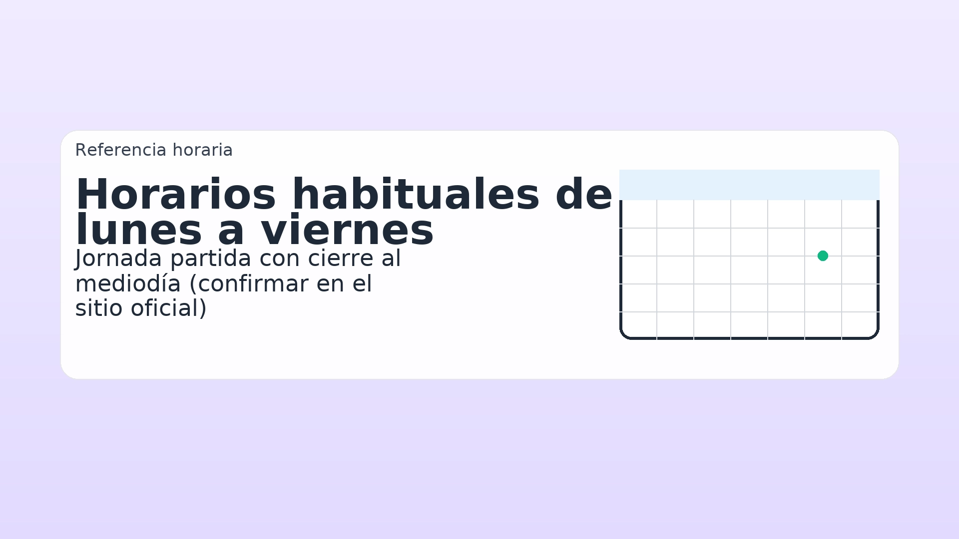 Horarios habituales de lunes a viernes en notarías de Osorno: jornada partida con cierre al mediodía (verificar en el sitio oficial).