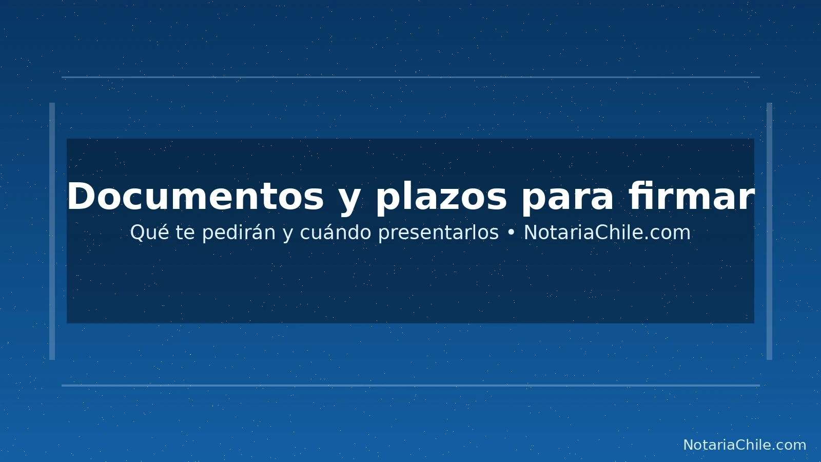 Documentos y plazos del finiquito ratificado en Chile: qué te pedirán y cuándo presentarlos