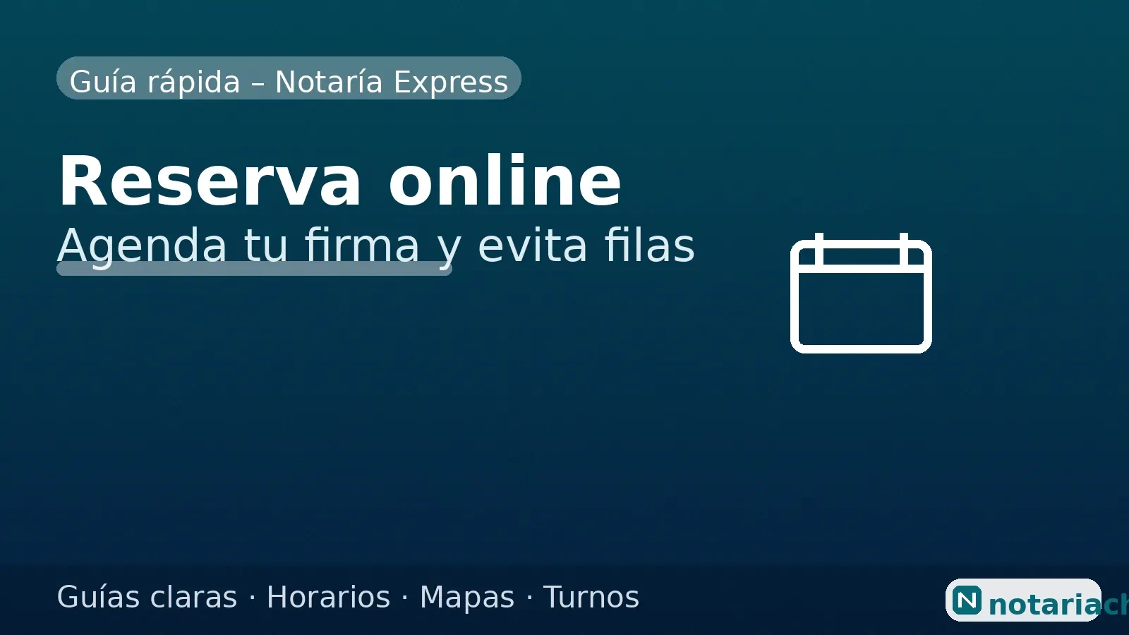 Reserva online en notaría express: agenda tu firma y evita filas – notariachile.com