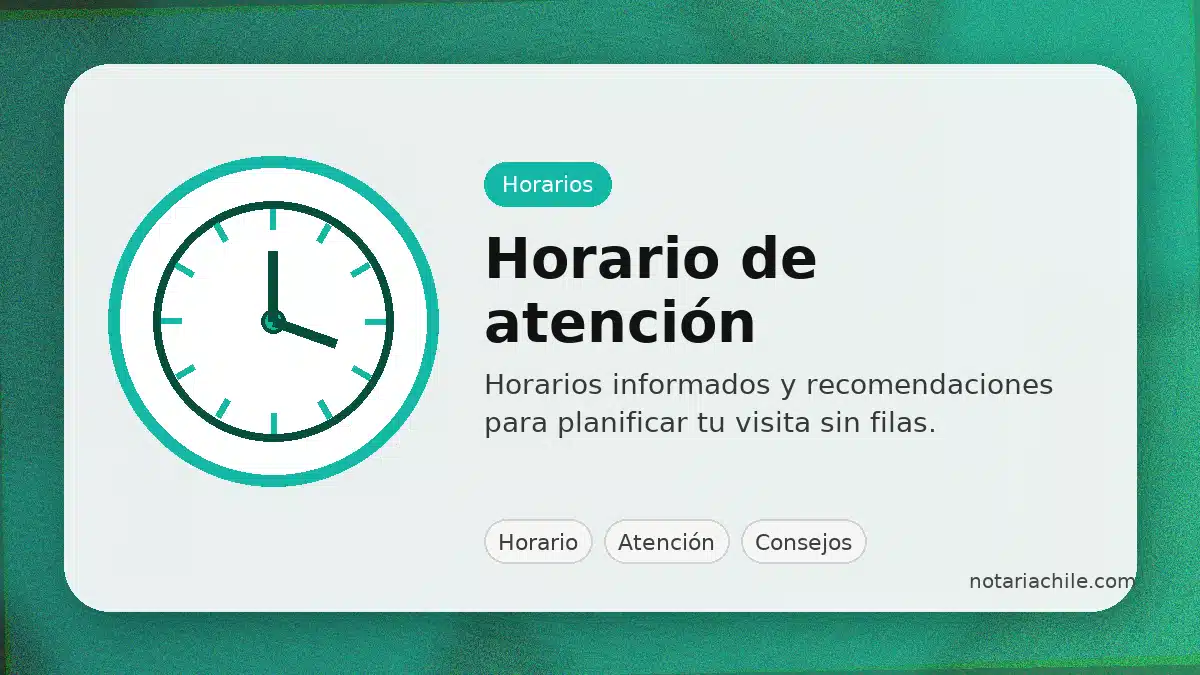 Horario de la Notaría Gloria Ortiz: atención y consejos para evitar filas