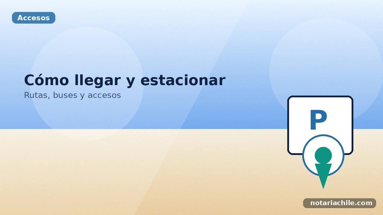 Cómo llegar y estacionar en la notaría de Copiapó: rutas, buses y accesos – notariachile.com