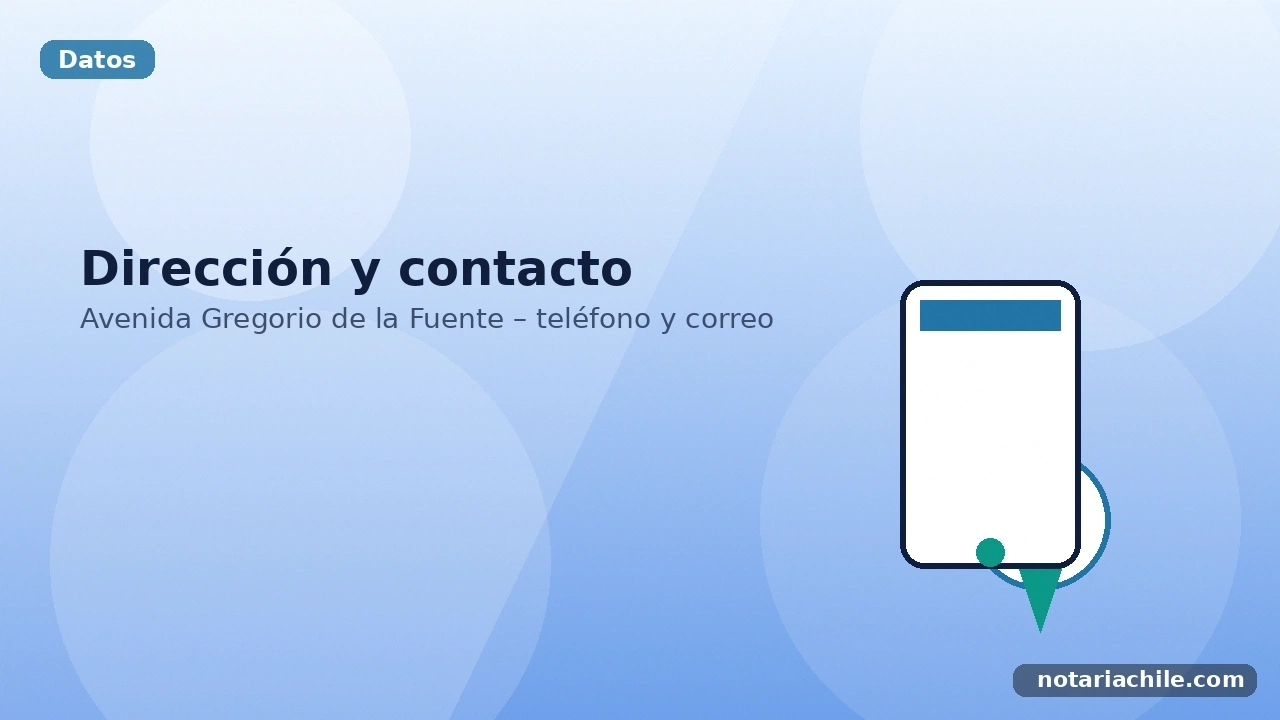 Dirección y contacto de la Notaría Facuse en Macul: teléfono, correo y web – notariachile.com