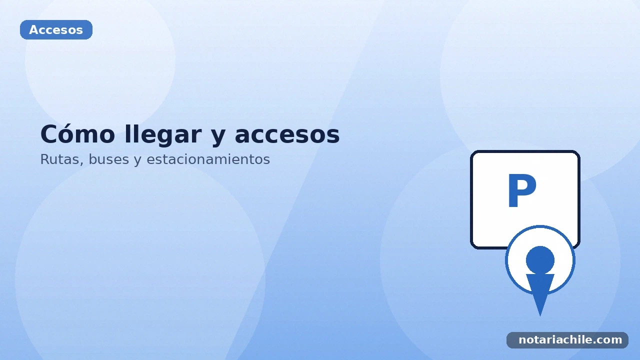 Cómo llegar a la notaría en Lampa: rutas, buses y accesos – notariachile.com