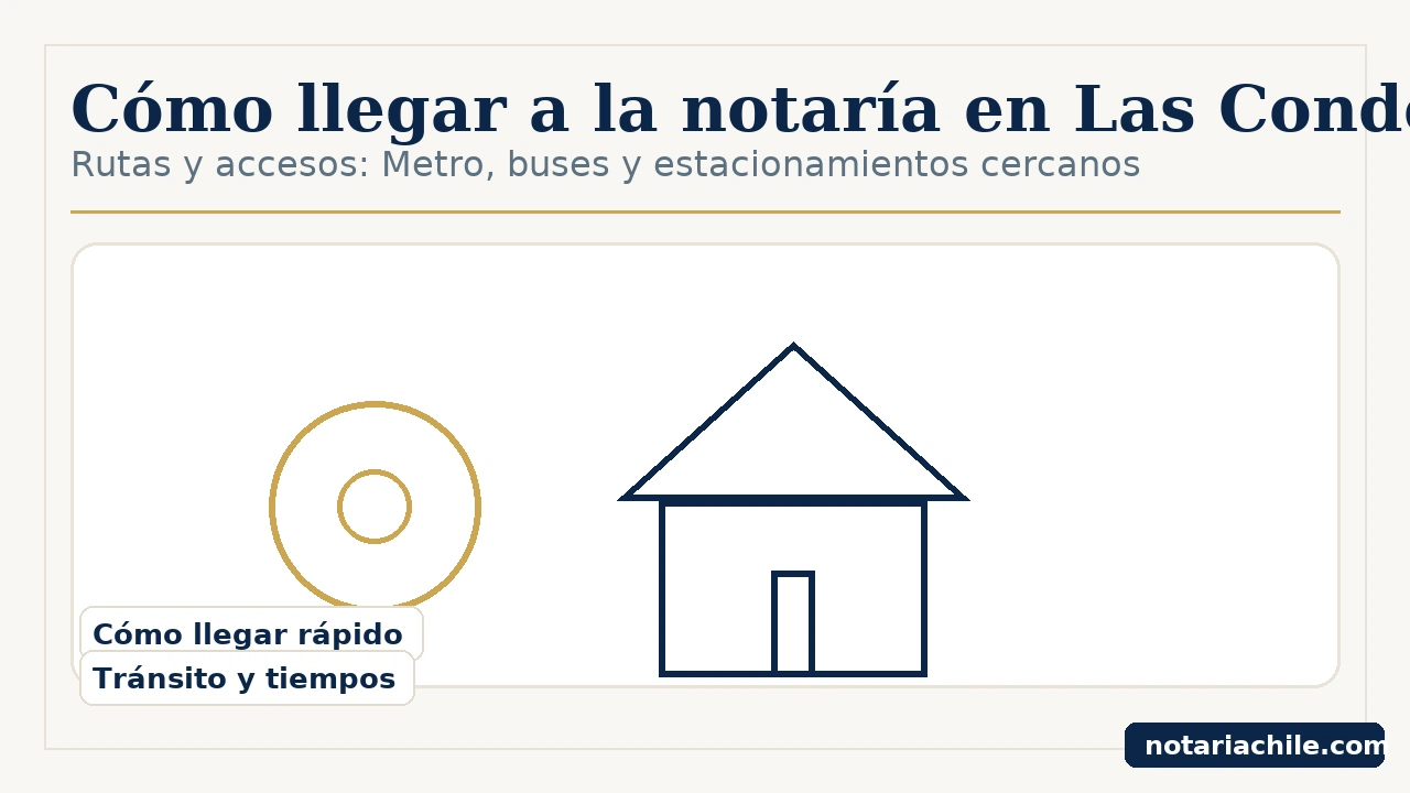 Cómo llegar a notarías en Las Condes en sábado: metro, buses y estacionamientos – notariachile.com