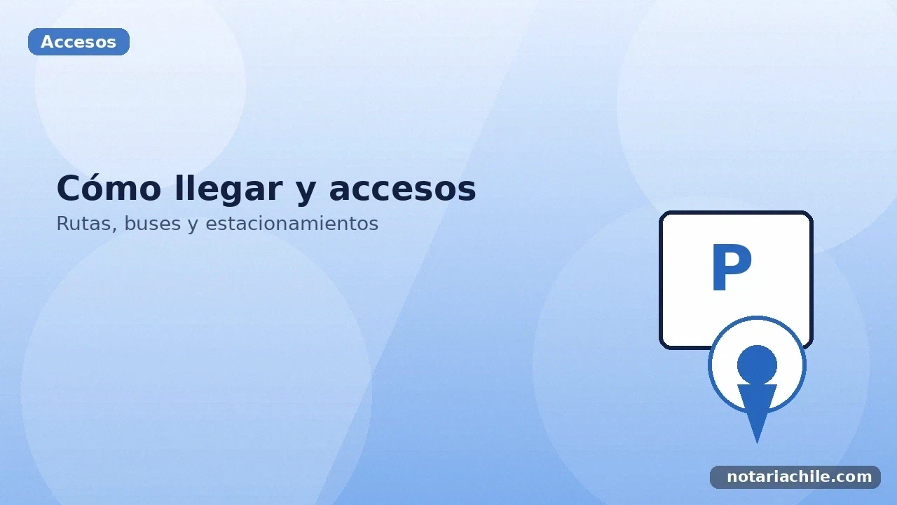 Cómo llegar a la notaría en Lo Barnechea: rutas, buses y estacionamientos – notariachile.com