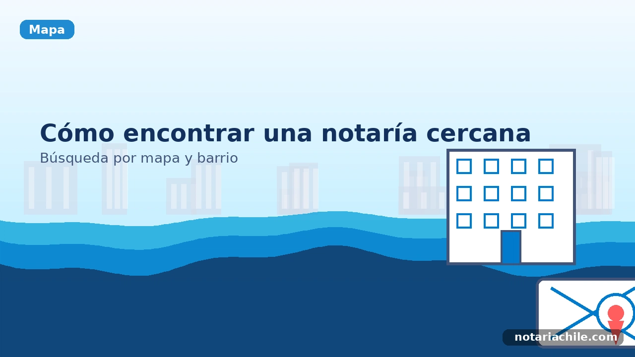 Cómo encontrar una notaría cercana por mapa y barrio – notariachile.com
