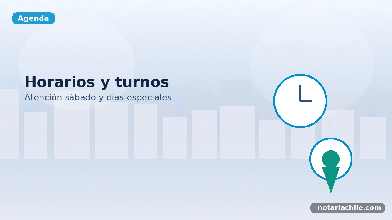 Horarios y turnos de la Notaría San Martín: atención sábado y días especiales – notariachile.com