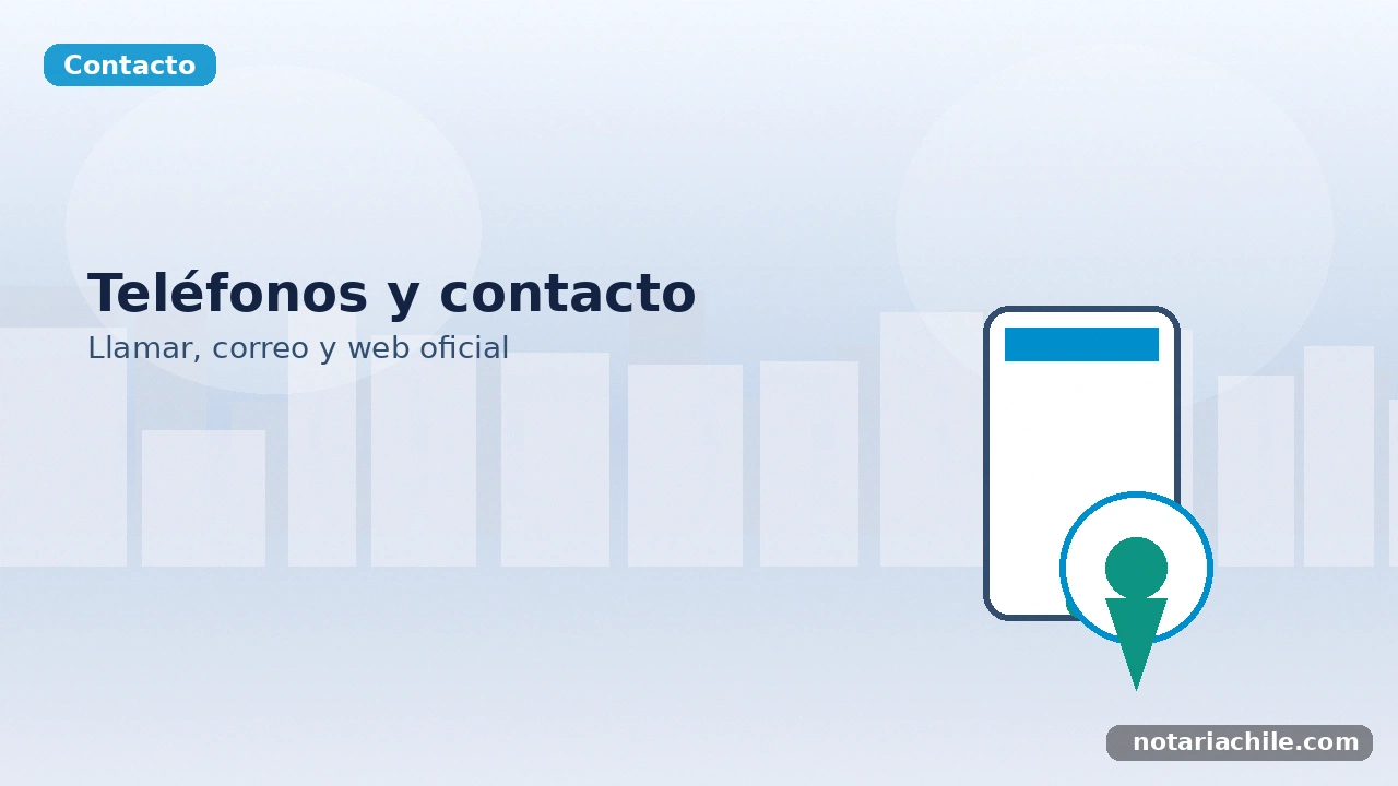 Teléfonos y contacto de la Notaría San Martín: llamar, correo y web – notariachile.com