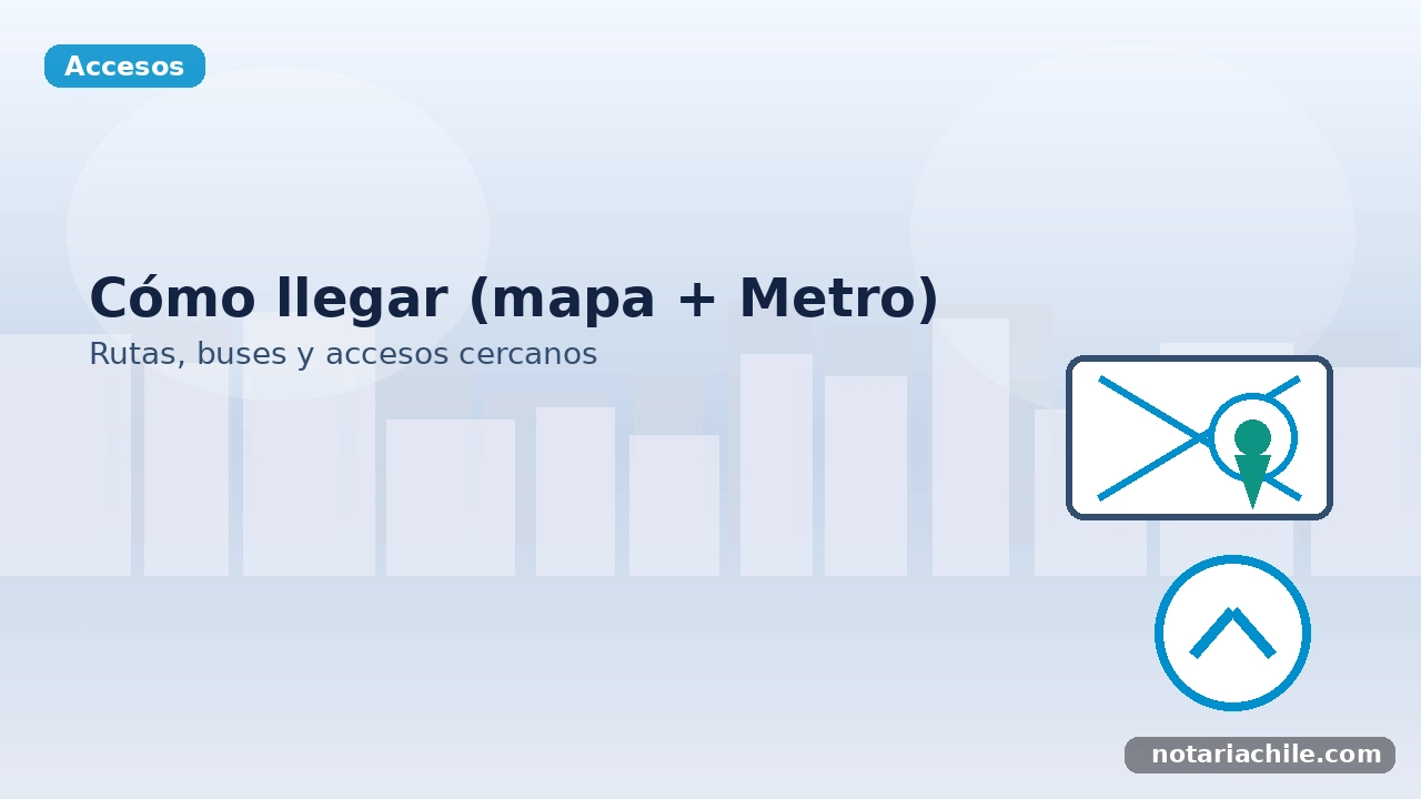 Cómo llegar a la Notaría San Martín (mapa y Metro): rutas, buses y accesos – notariachile.com