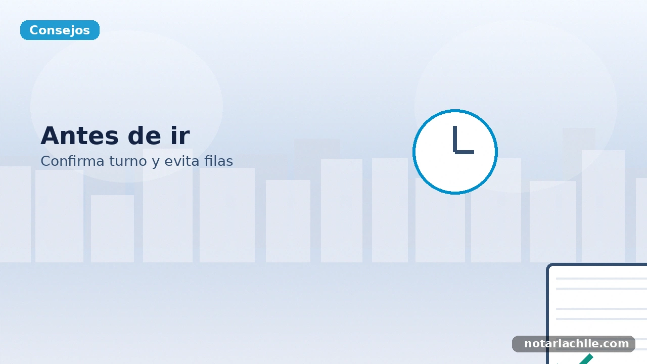 Consejos antes de ir a la Notaría San Martín: confirma turno y evita filas – notariachile.com