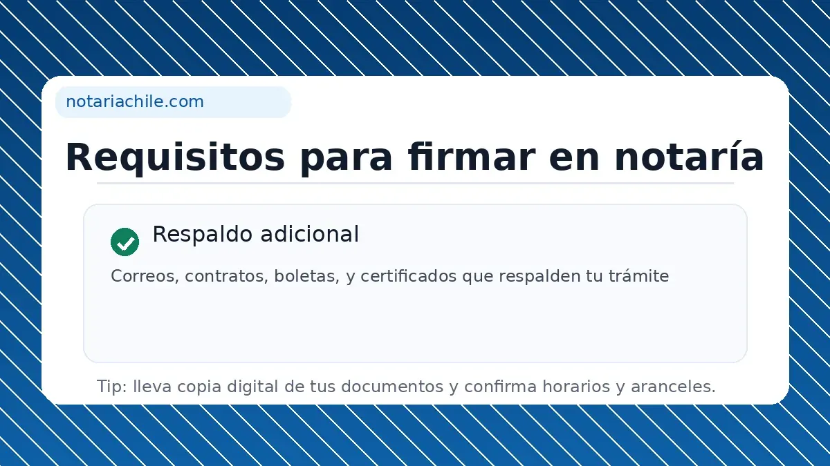 Consejos para evitar rechazos al firmar en la notaría